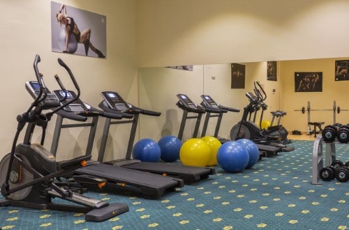 Fitness centre at Hotel Prince Park in Moscow, Russia. Travel with World Lifetime Journeys