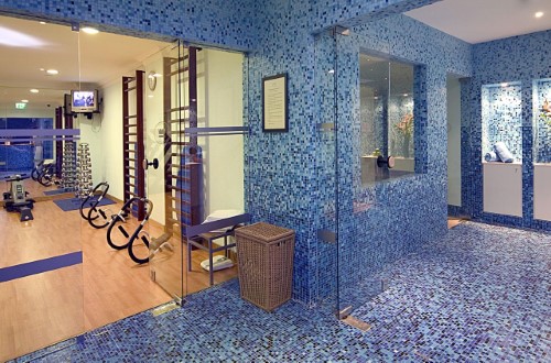 Fitness centre at Real Palácio Hotel in Lisbon, Portugal. Travel with World Lifetime Journeys