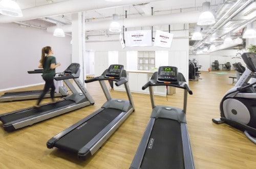 Fitness room at Mercure Hotel MOA in Berlin, Germany. Travel with World Lifetime Journeys