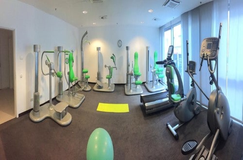 Fitness room at New York Residence in Budapest, Hungary. Travel with World Lifetime Journeys