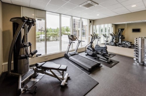 Fitness room at OZO Hotel Amsterdam in Netherlands. Travel with World Lifetime Journeys