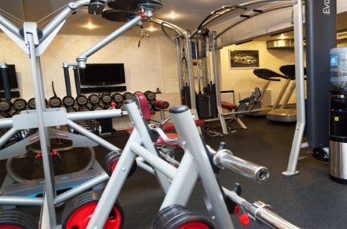 Gym room at Maxima Irbis Hotel in Moscow, Russia. Travel with World Lifetime Journeys