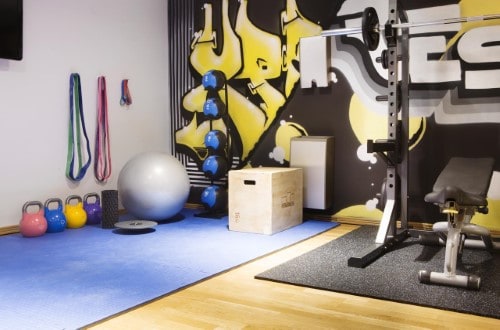 Hotel gym at Comfort Hotel Xpress Youngstorget in Oslo, Norway. Travel with World Lifetime Journeys