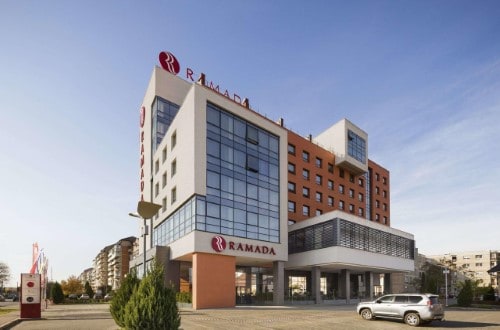 Hotel view at Ramada Hotel in Oradea, Romania. Travel with World Lifetime Journeys