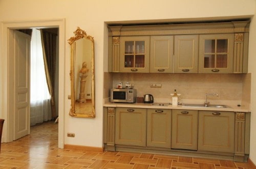 Kitchen at St. George Residence in Budapest, Hungary. Travel with World Lifetime Journeys