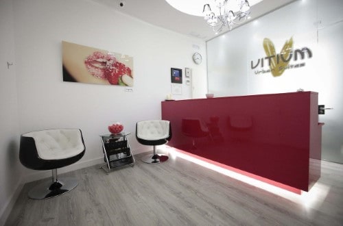 Reception at Vitium Urban Suites in Madrid, Spain. Travel with World Lifetime Journeys