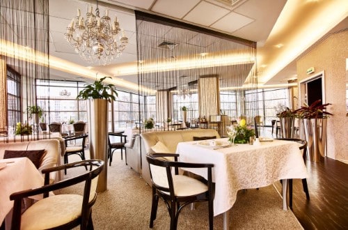 Restaurant at Continental Forum Oradea in Romania. Travel with World Lifetime Journeys