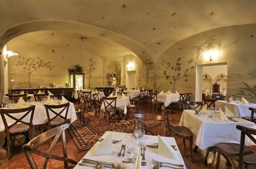 Restaurant at St. George Residence in Budapest, Hungary. Travel with World Lifetime Journeys