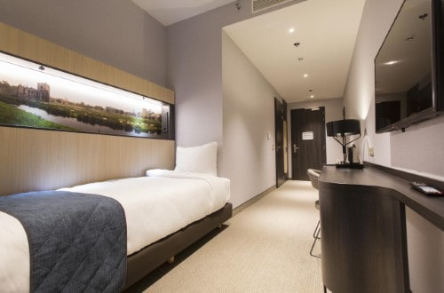 Single room at Corendon City Hotel Amsterdam in Netherlands. Travel with World Lifetime Journeys