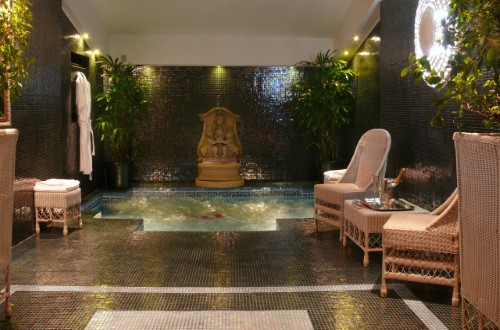 Spa area at Arc de Triomphe Hotel in Bucharest, Romania. Travel with World Lifetime Journeys