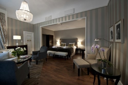 Suite at Grand Hotel in Oslo, Norway. Travel with World Lifetime Journeys