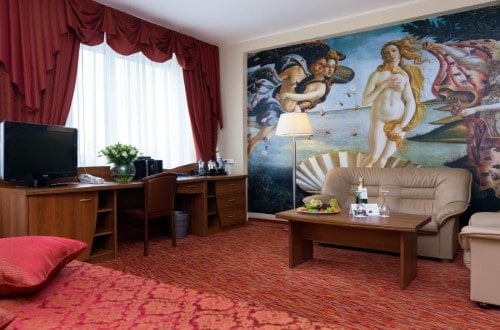 Suite at Maxima Panorama Hotel in Moscow, Russia. Travel with World Lifetime Journeys