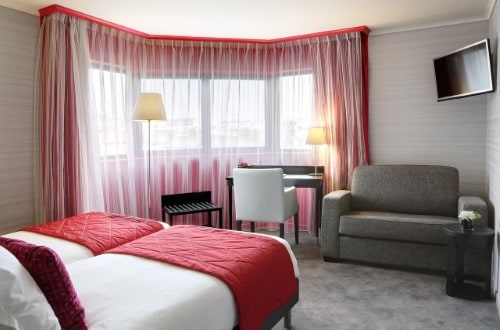 Twin room at Best Western Allegro Nation in Berlin, Germany. Travel with World Lifetime Journeys