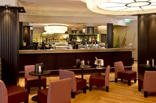 Bar area at Best Western Hotel Bern in Switzerland, Travel with World Lifetime Journeys