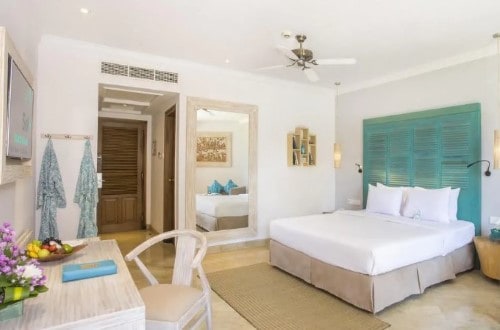 Beach house room at Sol Beach House Benoa. Travel with World Lifetime Journeys in Bali, Indonesia