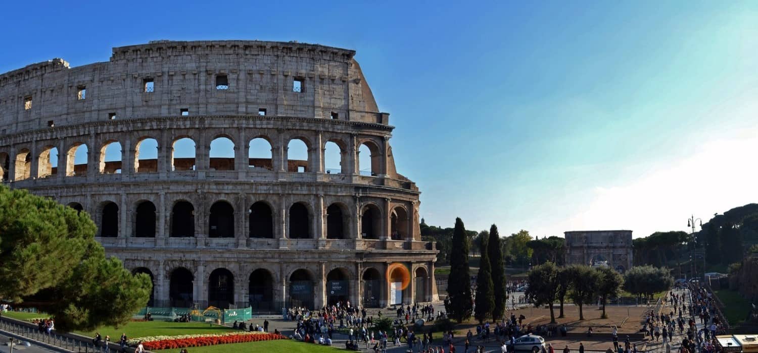 Colosseum in Rome, Italy. Travel with World Lifetime Journeys