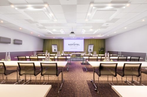 Conference room at Novotel Bern Expo in Bern, Switzerland. Travel with World Lifetime Journeys