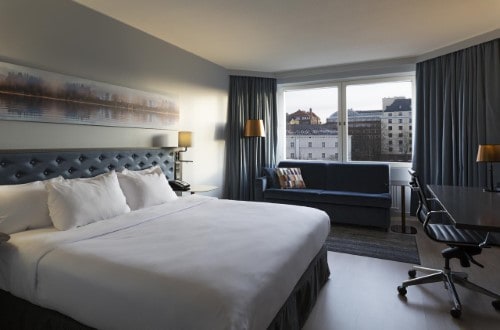 Double room at Hilton Helsinki Strand in Finland. Travel with World Lifetime Journeys