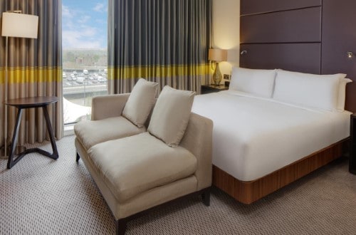 Double room at Hilton London Wembley in United Kingdom. Travel with World Lifetime Journeys