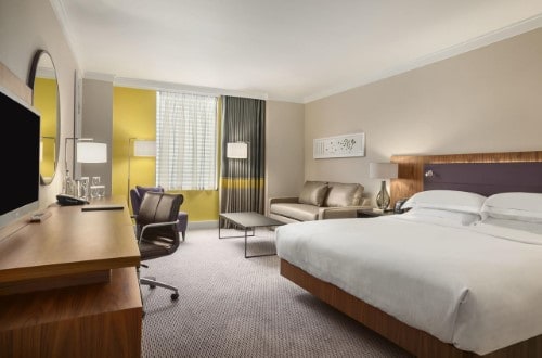 Double room at Hilton London Wembley in United Kingdom. Travel with World Lifetime Journeys