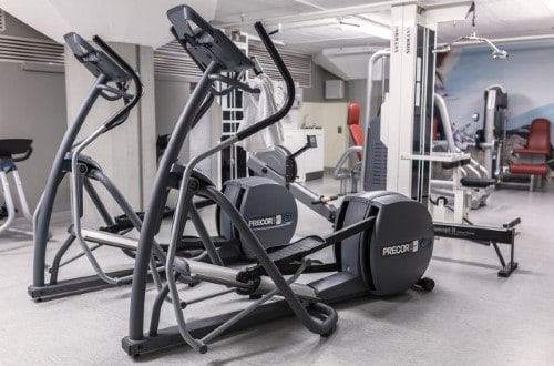 Gym room at Scandic Grand Marina in Helsinki, Finland. Travel with World Lifetime Journeys