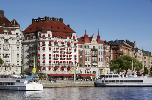 Hotel view at Hotel Diplomat in Stockholm, Sweden. Travel with World Lifetime Journeys