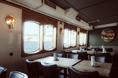 Restaurant at Rygerfjord Hotel in Stockholm, Sweden. Travel with World Lifetime Journeys