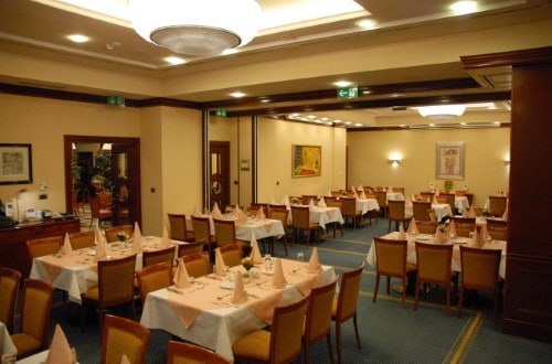 Restaurant at Best Western Premier Astoria Zagreb in Croatia. Travel with World Lifetime Journeys