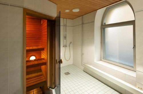 Sauna at Hellsten Helsinki Senate Hotel in Finland. Travel with World Lifetime Journeys