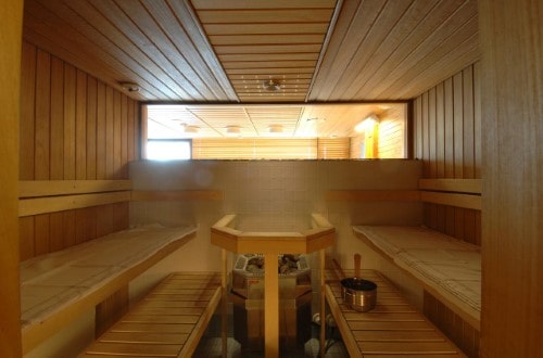 Sauna at Hilton Helsinki Kalastajatorppa Hotel in Finland. Travel with World Lifetime Journeys