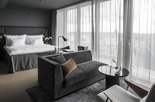 Suite at At Six Hotel in Stockholm, Sweden. Travel with World Lifetime Journeys