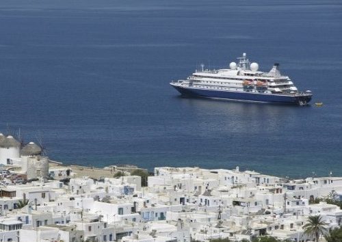 Family summer holiday in Mykonos, Greece product 500px. Travel with World Lifetime Journeys