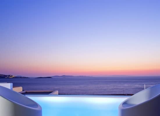 Family summer holiday in Mykonos Kouros Hotel