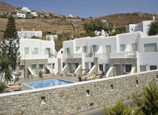 Family summer holiday in Mykonos Bellissimo resort hotel