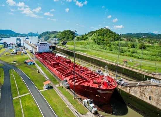 Inca and Panama Canal Discovery Cruse Exit Panama Canal Cristobal. Travel with World Lifetime Journeys