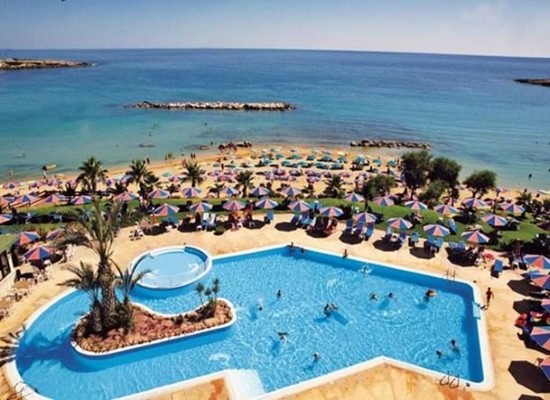 Corallia Beach Hotel Paphos. Travel with World Lifetime Journeys