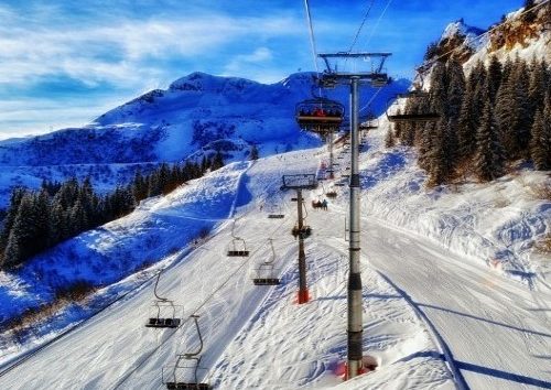 French Alps skiing France. Travel with World Lifetime Journeys