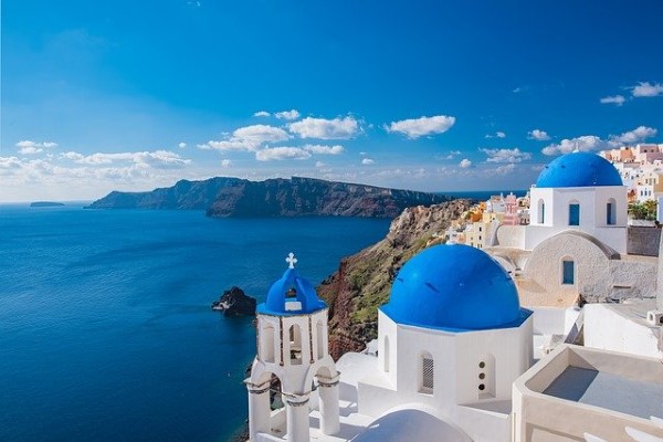 Escape Greece Tour Cruise Santorini. Travel with World Lifetime Journeys